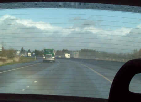 chased by a rainbow in Oregon