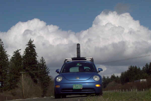 smartbeetle and clouds in oregon