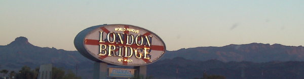 world famous london bridge arizona
