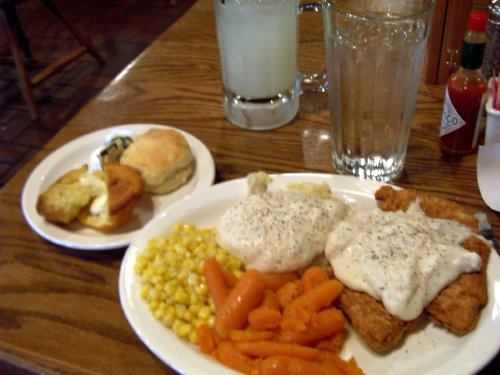 cracker barrell chicken fried chicken